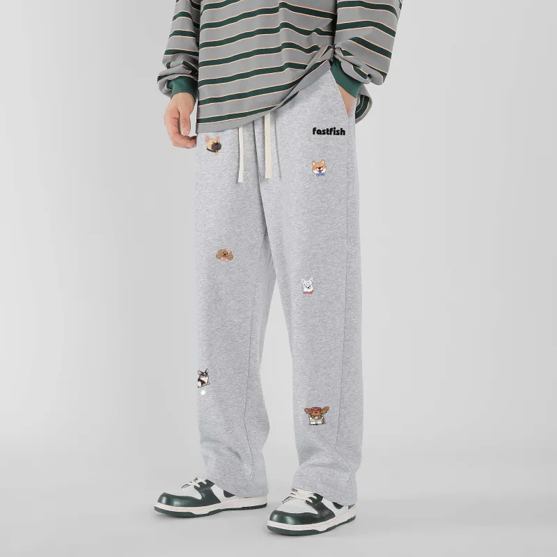 FASTFISH Casual Pants Unisex-10