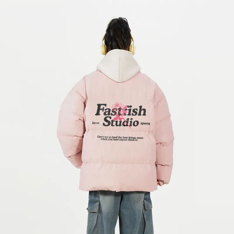 FASTFISH Puffer Jackets Unisex-11