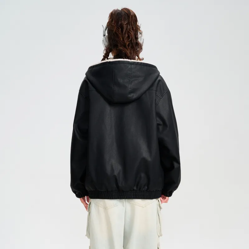 FASTFISH Leather Jackets Unisex-3