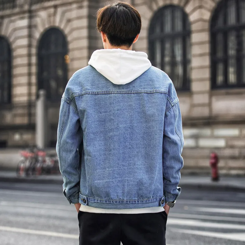 FASTFISH Denim Jackets Unisex-8