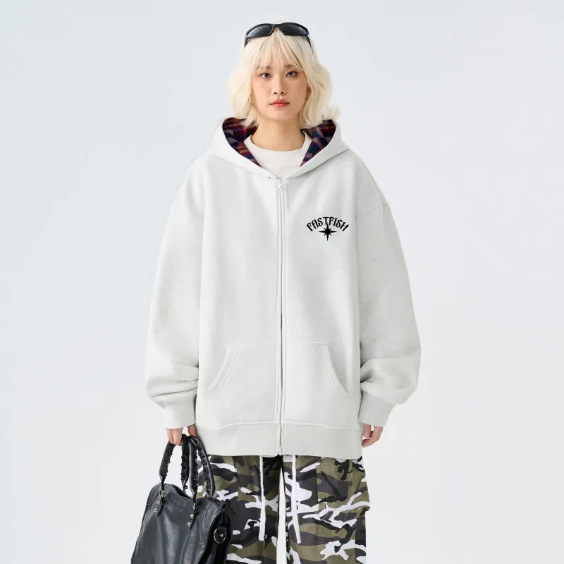 FASTFISH Sweatshirt Jacket Unisex-5