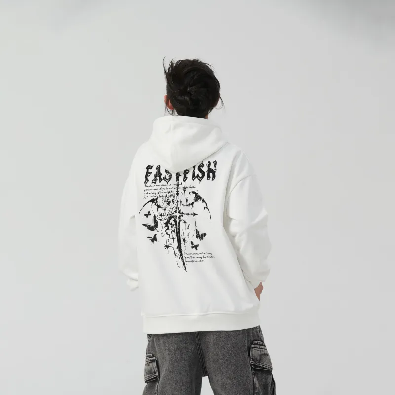 FASTFISH Sweatshirt Unisex White-2