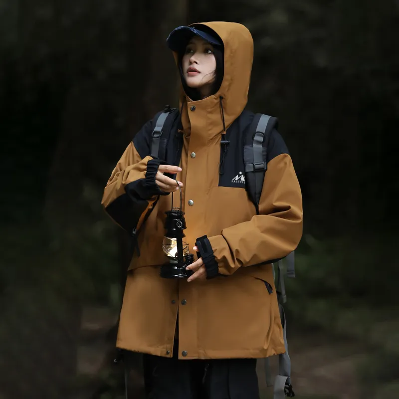 FASTFISH Windproof Breathable Warm Water Repellent Windbreaker Jacket Unisex-34