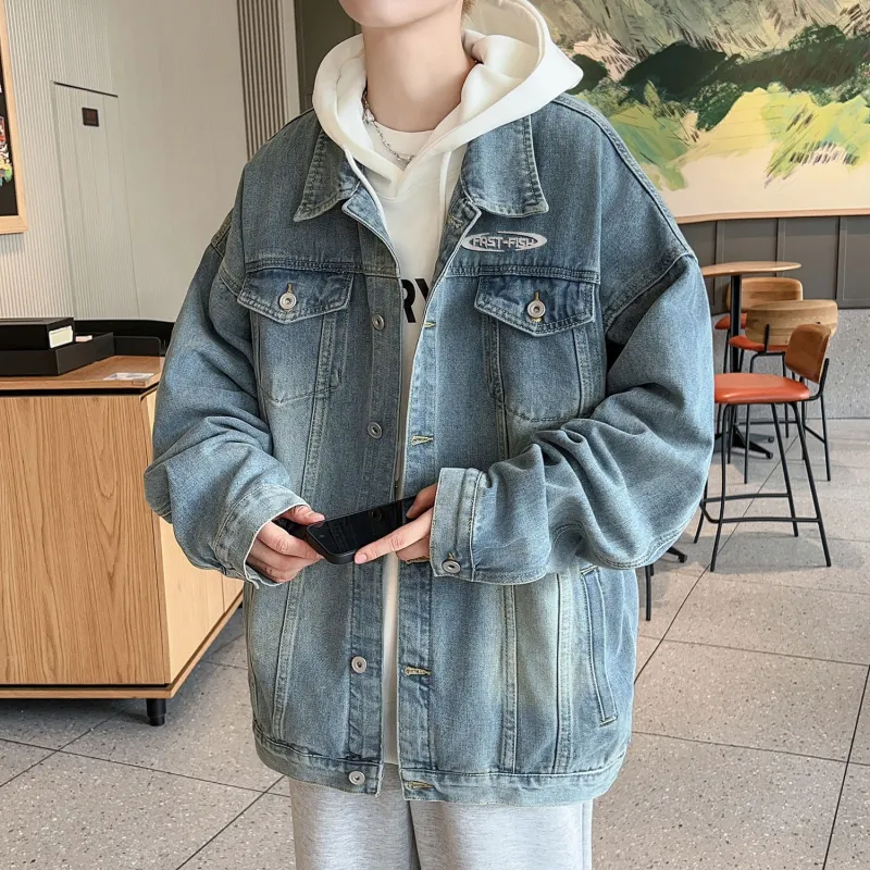 FASTFISH Denim Jackets Unisex-10