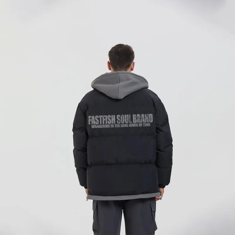 FASTFISH Puffer Jackets Unisex-3