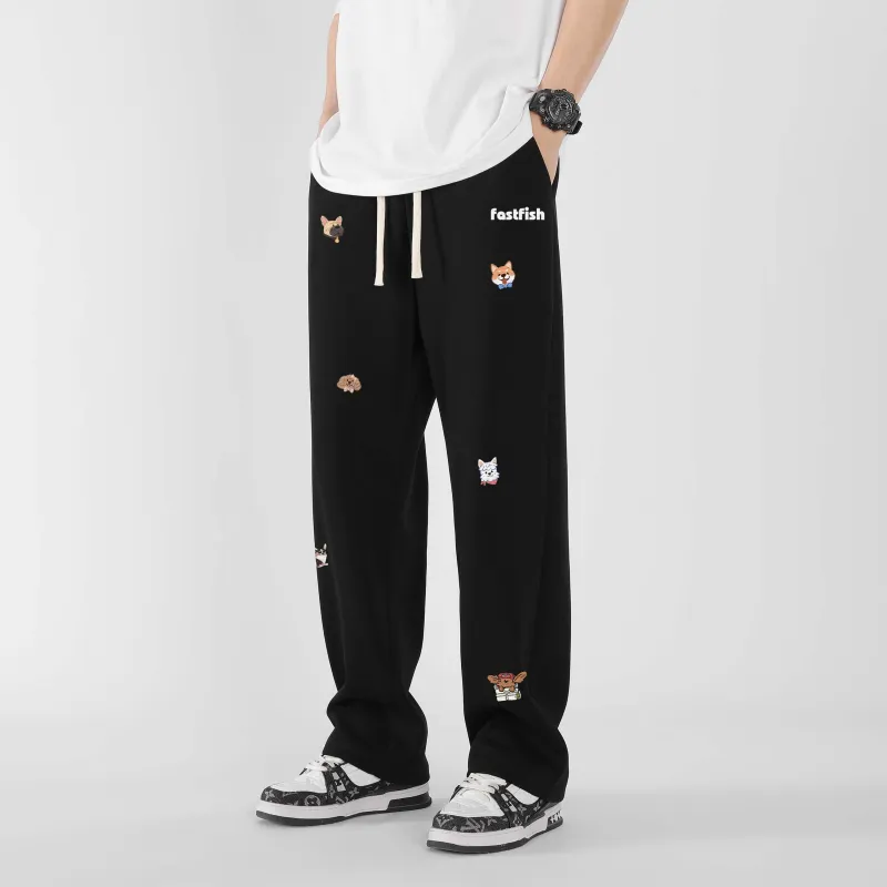 FASTFISH Casual Pants Unisex-2