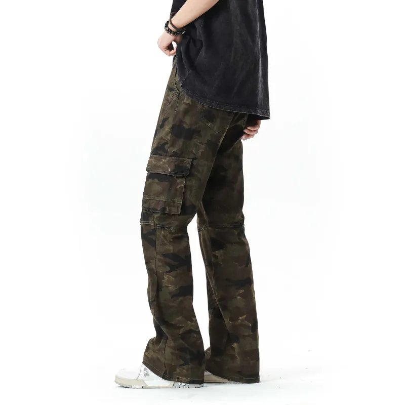 FASTFISH Jeans Unisex Camouflage-3