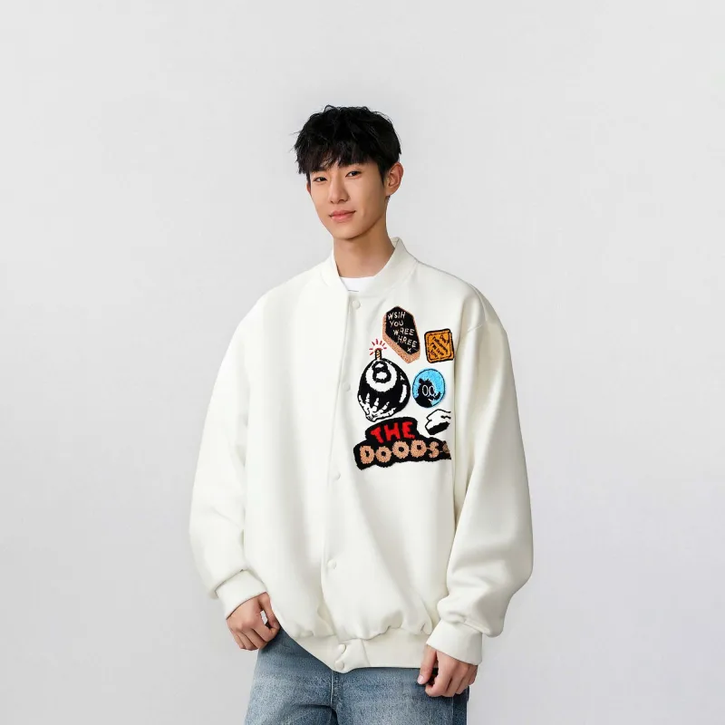 FASTFISH Baseball Jacket Unisex-9