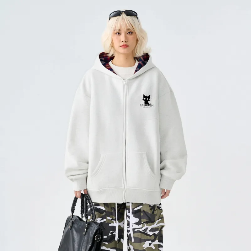 FASTFISH Sweatshirt Jacket Unisex-5