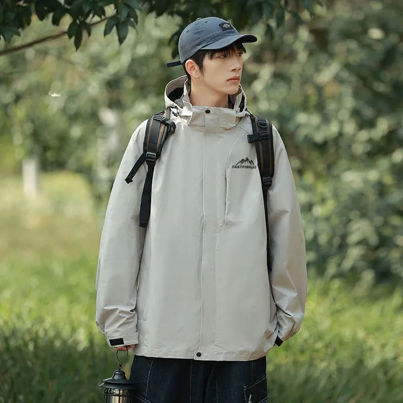 FASTFISH Waterproof And Windproof Windbreaker Jacket Unisex-7