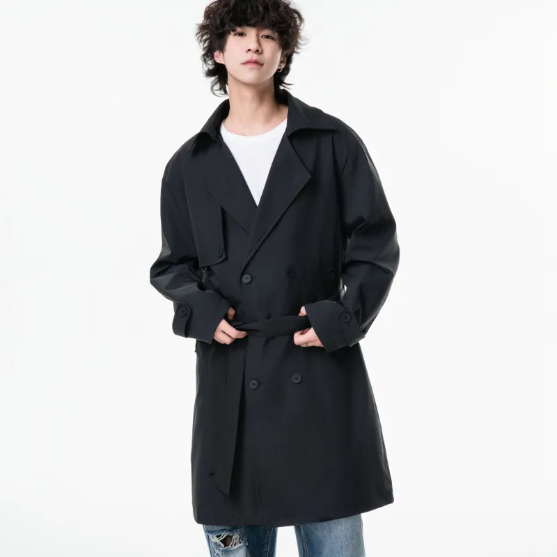 FASTFISH Trench Coats Unisex-2