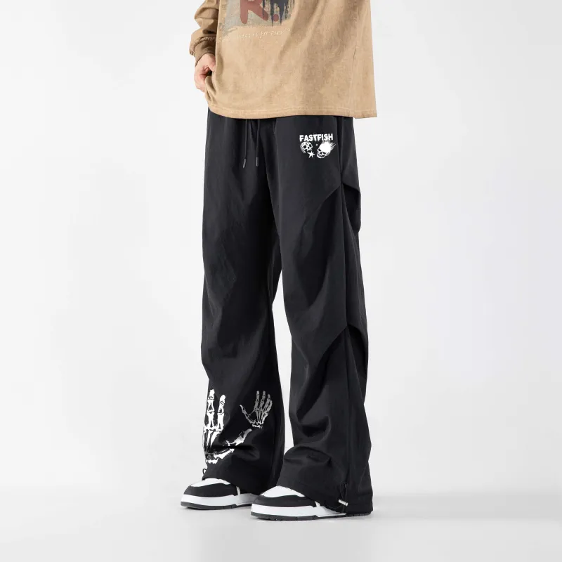 FASTFISH Casual Pants Unisex-3