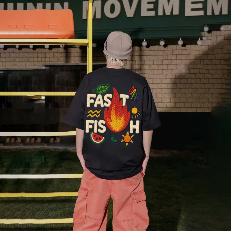 FASTFISH T Shirts Unisex-3