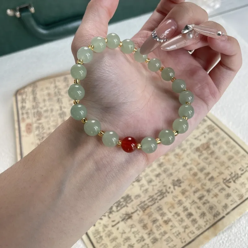 MUGONGZI Natural Aventurine Bracelets Women's-4