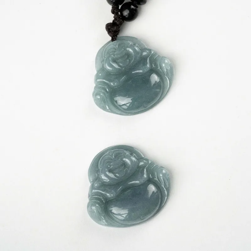 MUGONGZI Glutinous Jade Jadeite Pendants Unisex-6