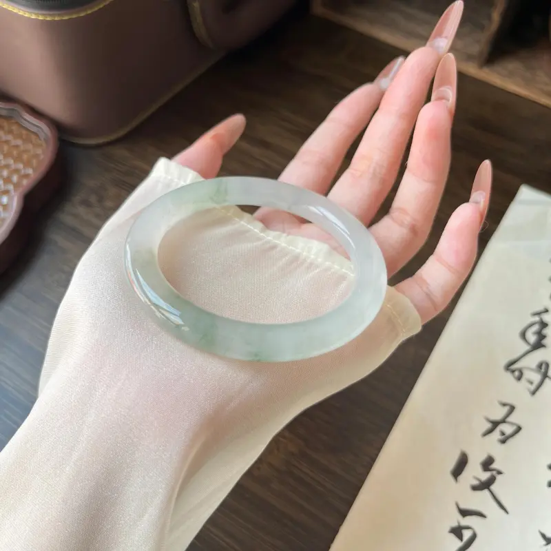 MUGONGZI Tianshan Jade Bangles Women's-4