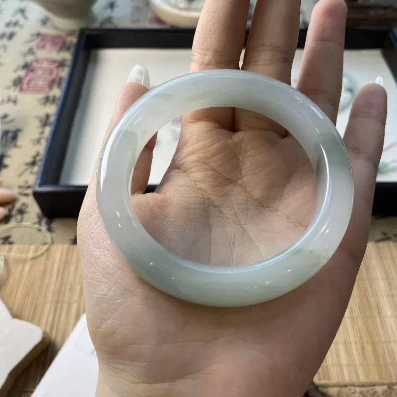 MUGONGZI Tianshan Jade Jade Bangles Women's-6