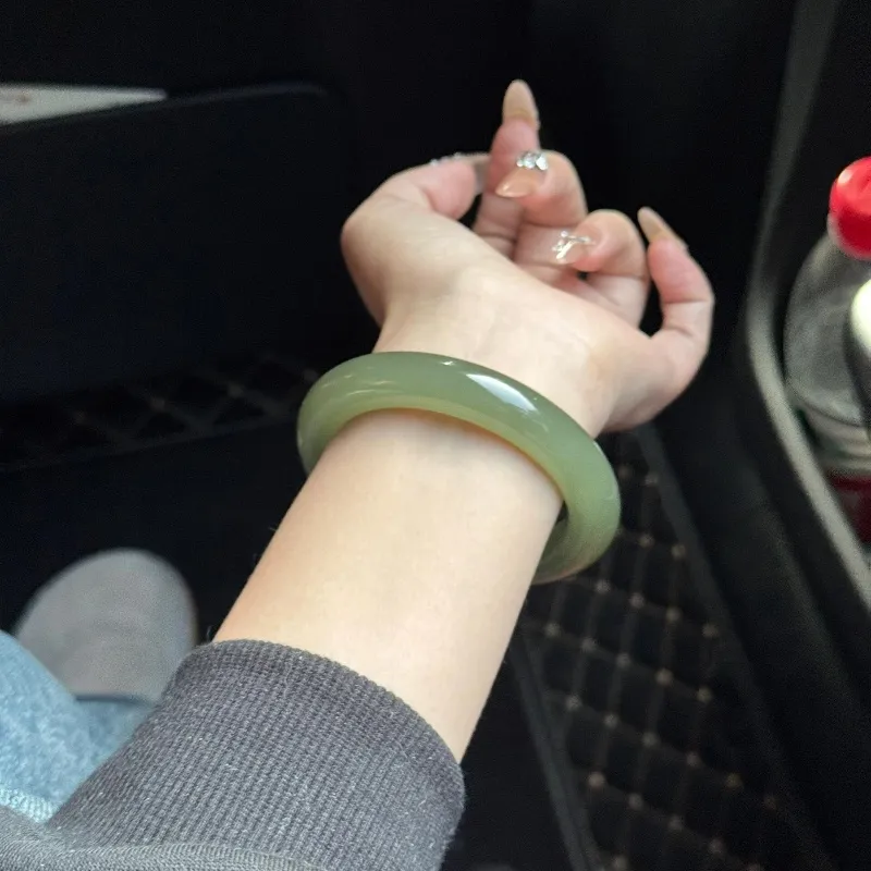 MUGONGZI Colored Glaze Bangles Women's-3