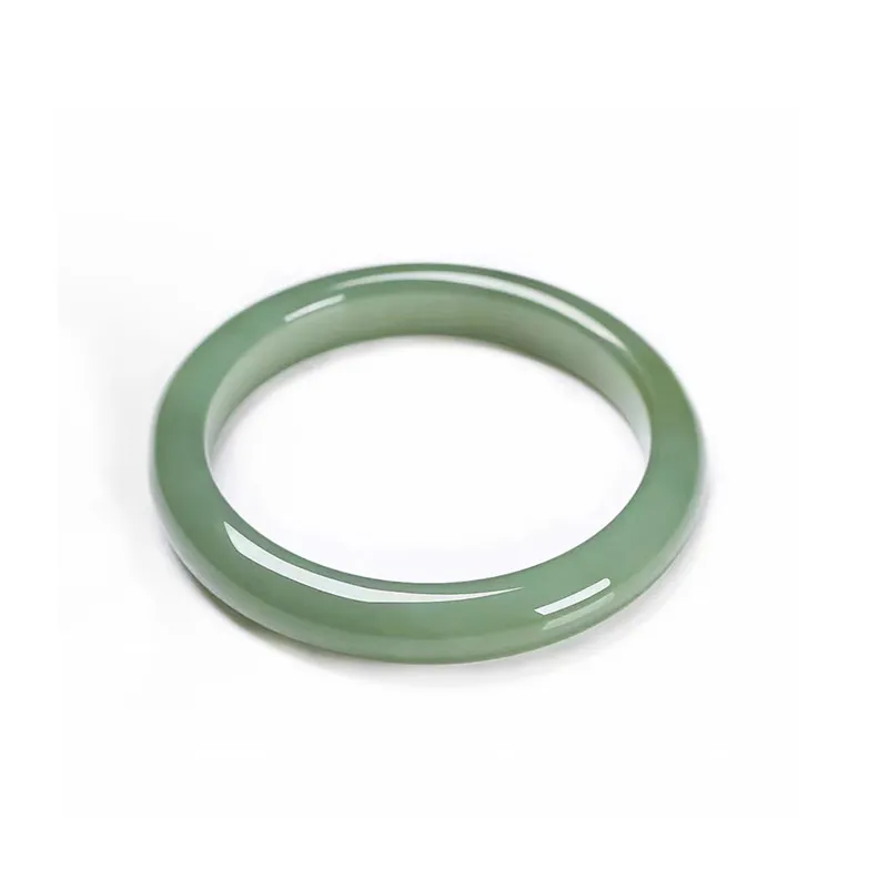 MUGONGZI Colored Glaze Jade Bangles Women's-2