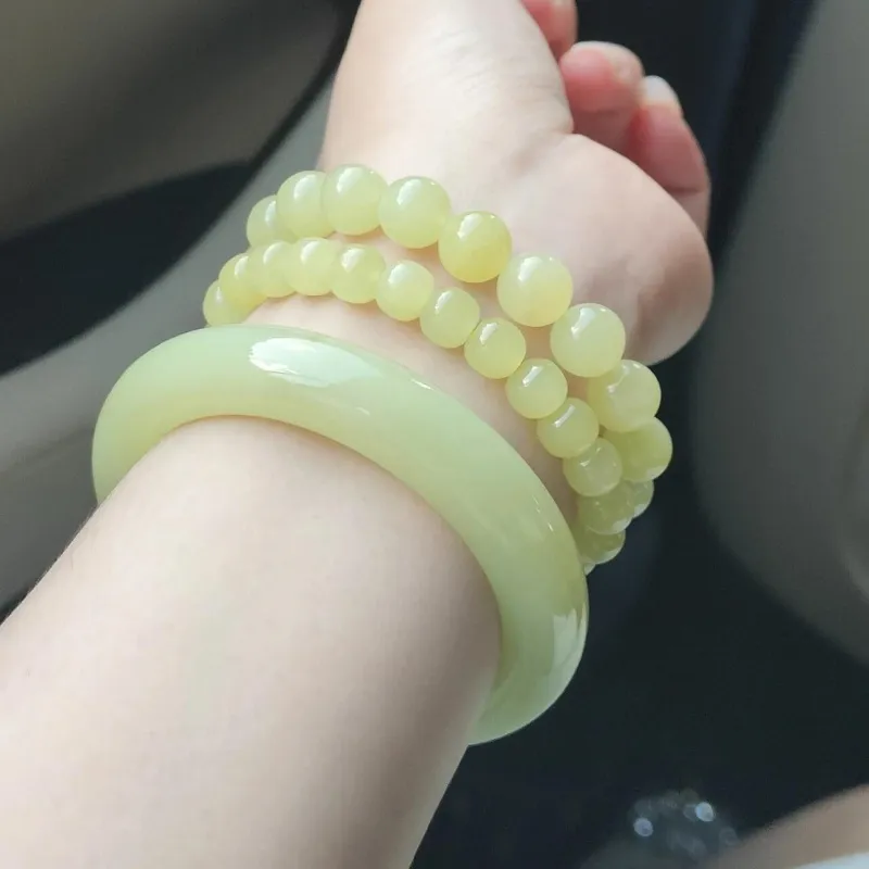 MUGONGZI Colored Glaze Bangles Women's-5