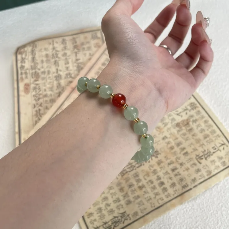 MUGONGZI Natural Aventurine Bracelets Women's-3