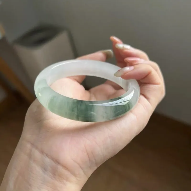 MUGONGZI Tianshan Jade Jade Bangles Women's-5