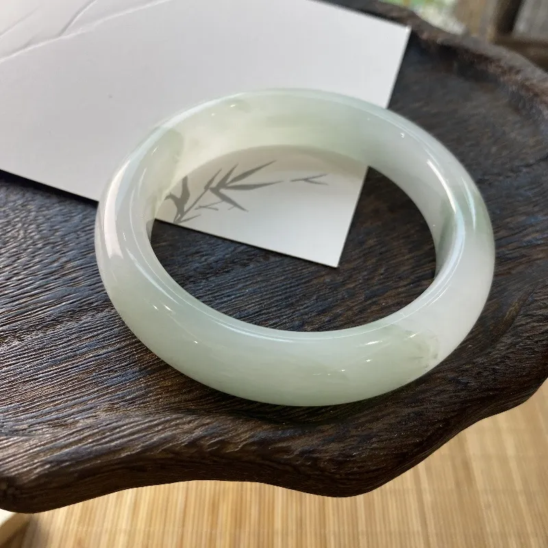 MUGONGZI Tianshan Jade Jade Bangles Women's-5