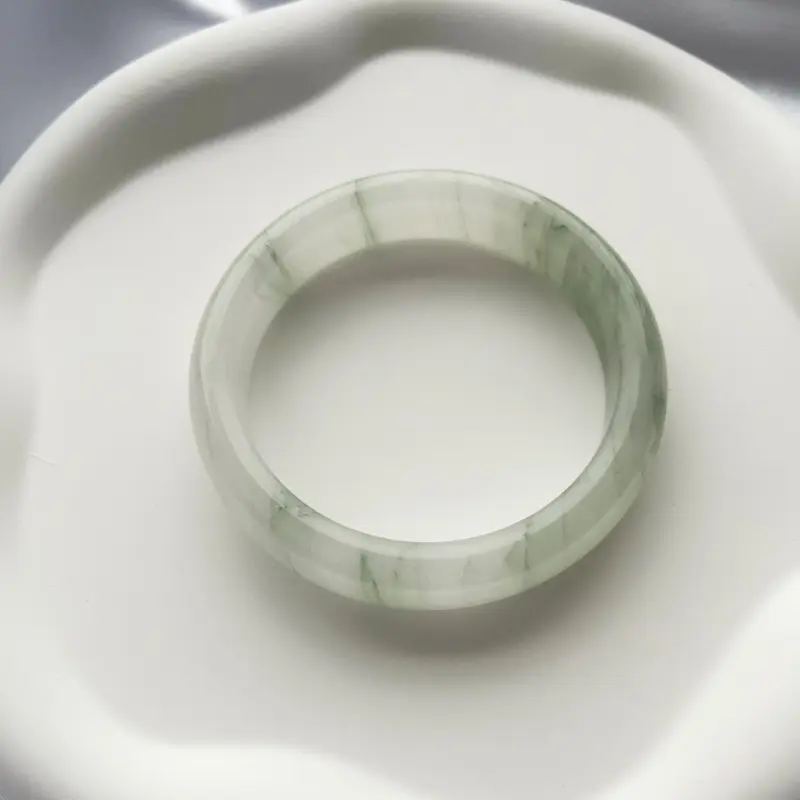 MUGONGZI Tianshan Jade Jade Bangles Women's-5