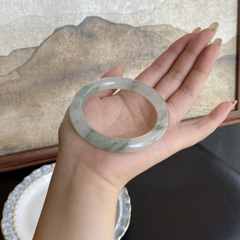 MUGONGZI Tianshan Jade Bangles Women's-7