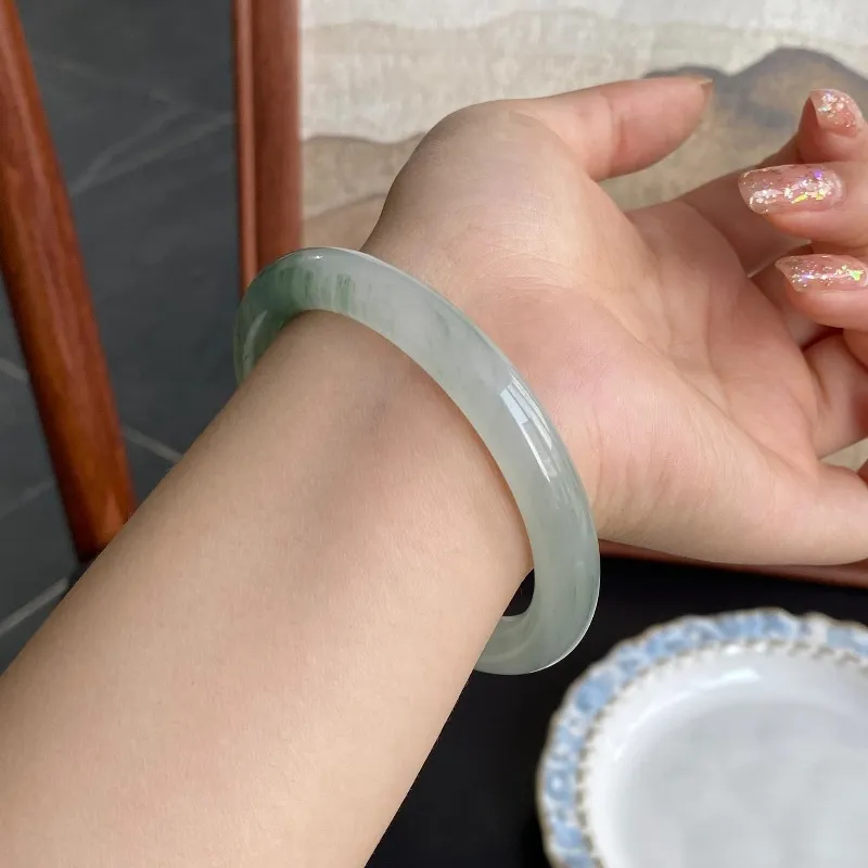 MUGONGZI Tianshan Jade Bangles Women's-6