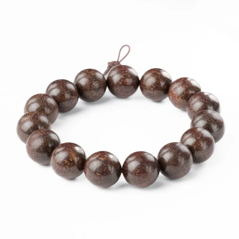 MUGONGZI Golden Sandalwood Wooden Bracelets Unisex-7