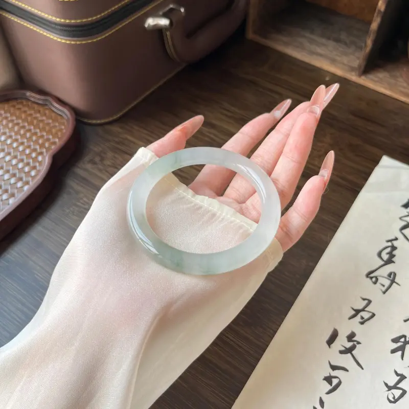 MUGONGZI Tianshan Jade Bangles Women's-3