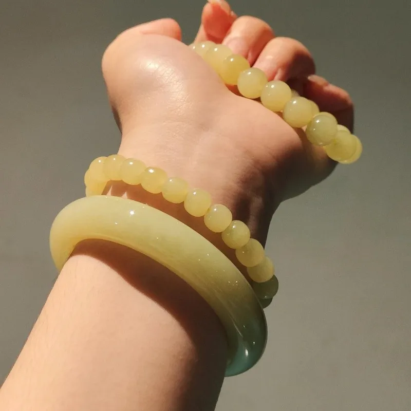 MUGONGZI Colored Glaze Bangles Women's-6