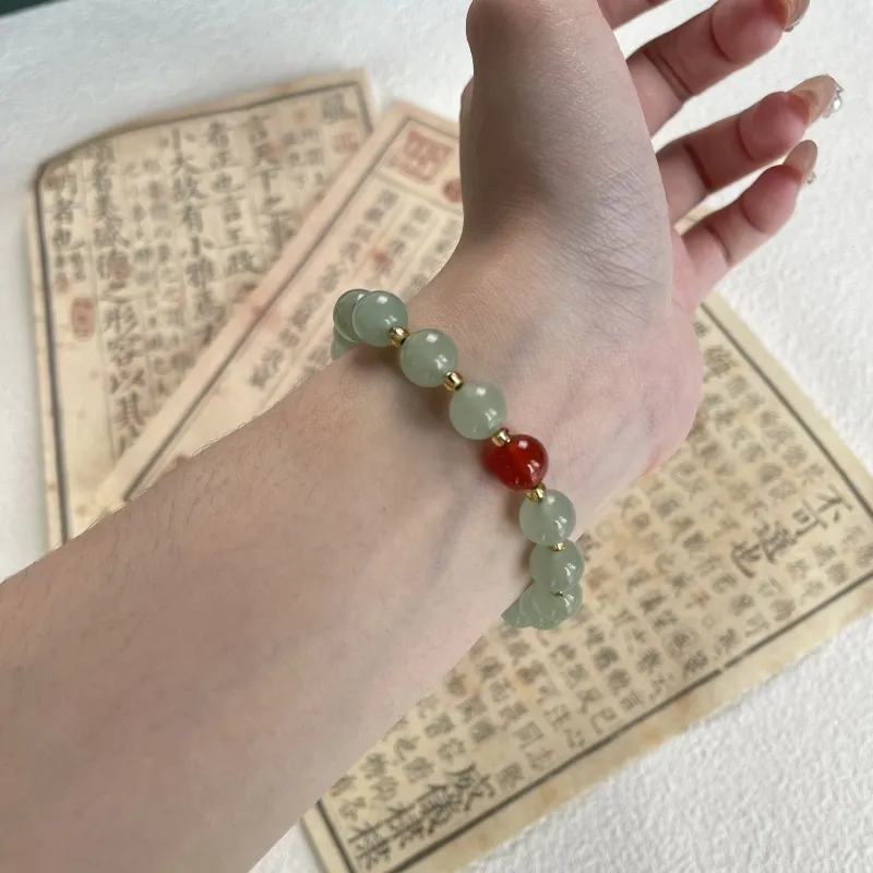 MUGONGZI Natural Aventurine Bracelets Women's-5