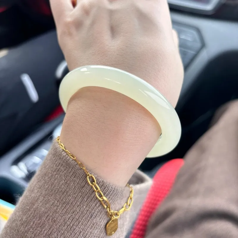 MUGONGZI Colored Glaze Bangles Women's-7