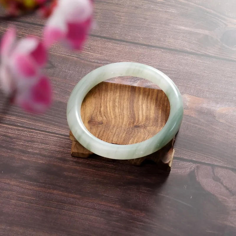 MUGONGZI Tianshan Jade Jade Bangles Women's-5