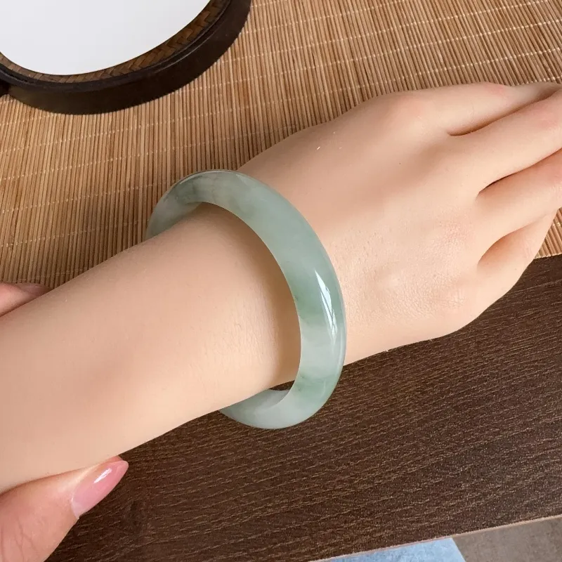 MUGONGZI Tianshan Jade Jade Bangles Women's-7