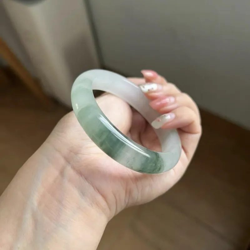MUGONGZI Tianshan Jade Jade Bangles Women's-4