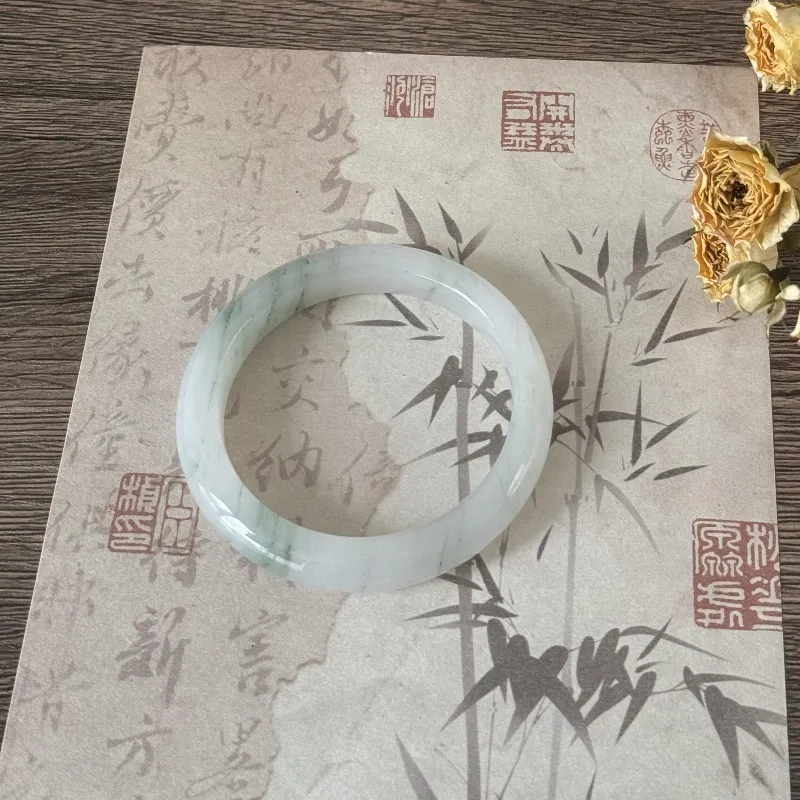 MUGONGZI Tianshan Jade Bangles Women's-5