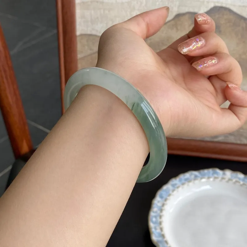 MUGONGZI Tianshan Jade Bangles Women's-7