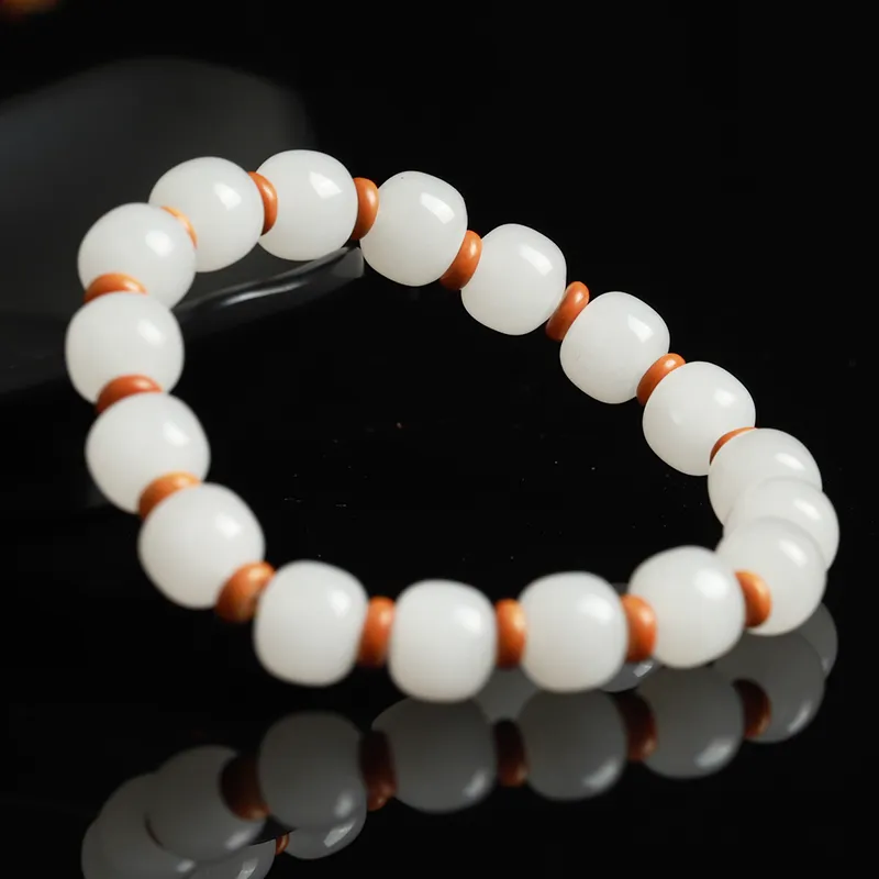 Liu Jinfu Natural Golden Silk Jade Bracelets Unisex-3