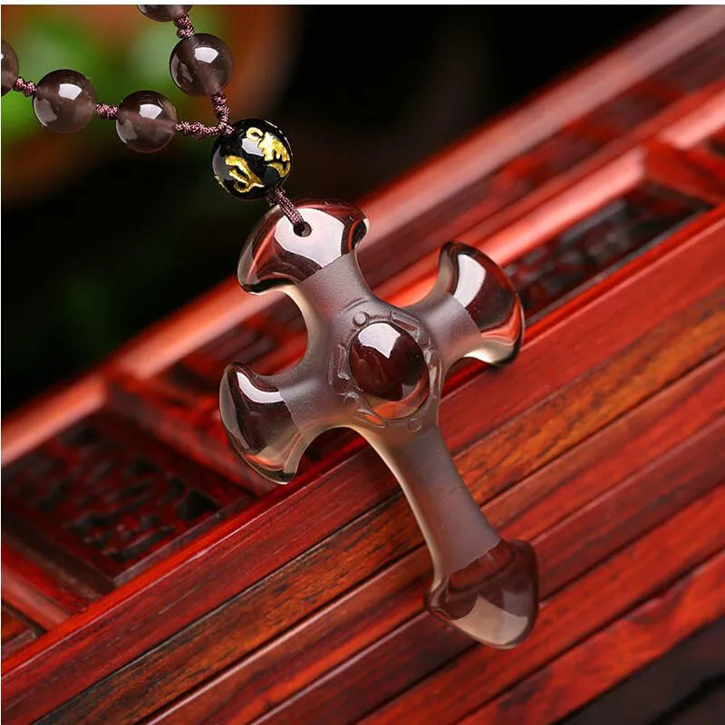 Liu Jinfu Obsidian Necklaces Unisex-2