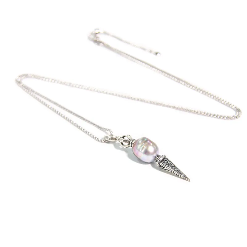SANWUBALUOKE Pearl Necklaces Women's-4
