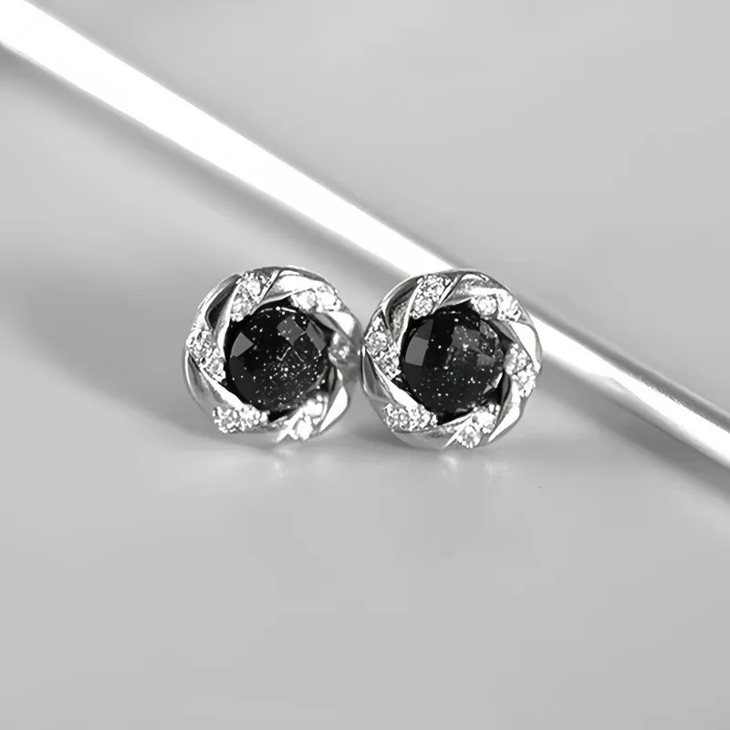 BKBU Titanium Steel Stud Earrings Unisex-2