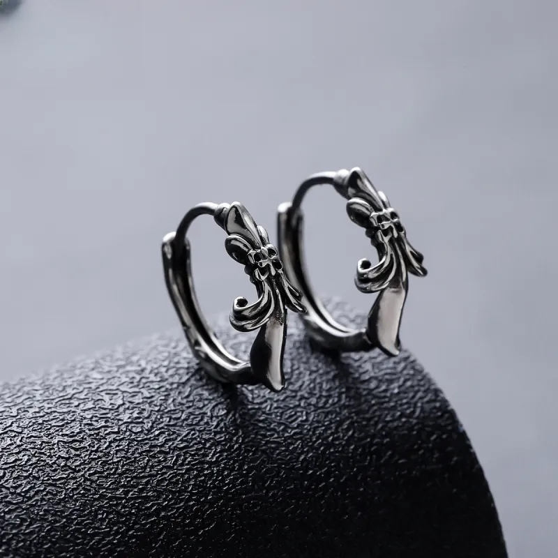BKBU Titanium Steel Earrings Unisex-1