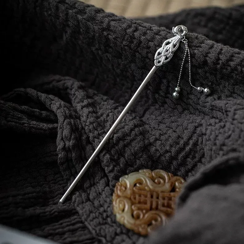 BKBU 990 Fine Silver Hairpins Women's-2