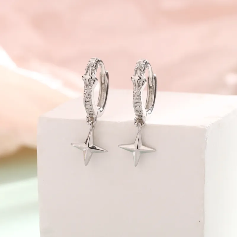 BKBU Titanium Steel Earrings Unisex-3
