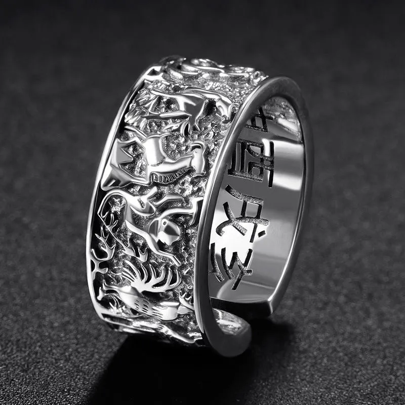 BKBU 999 Fine Silver Rings Unisex-3