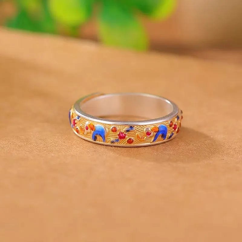 BKBU 999 Fine Silver Rings Unisex-2