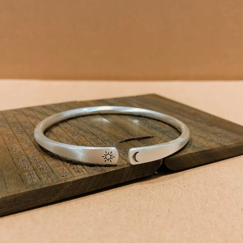 BKBU 999 Fine Silver Bangles Unisex-5